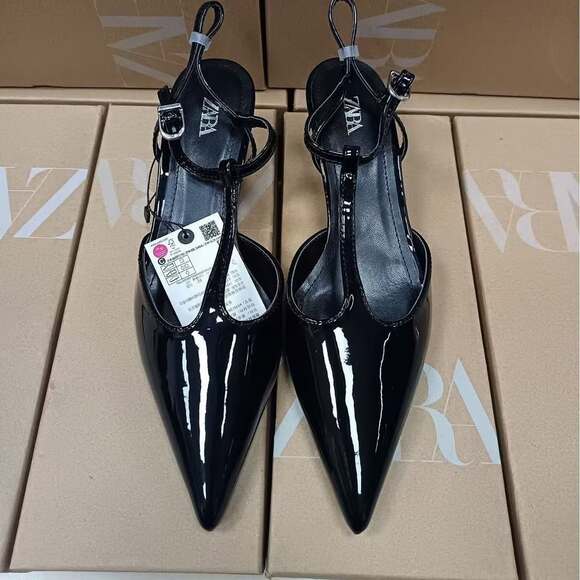 ZARA Pointed Toe Slingbacks NWT LAST ONE!!! - Picture 7 of 16